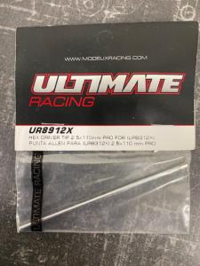 Ultimate mèche de tournevis 6 pans allen 2.5x110mm UR8912X