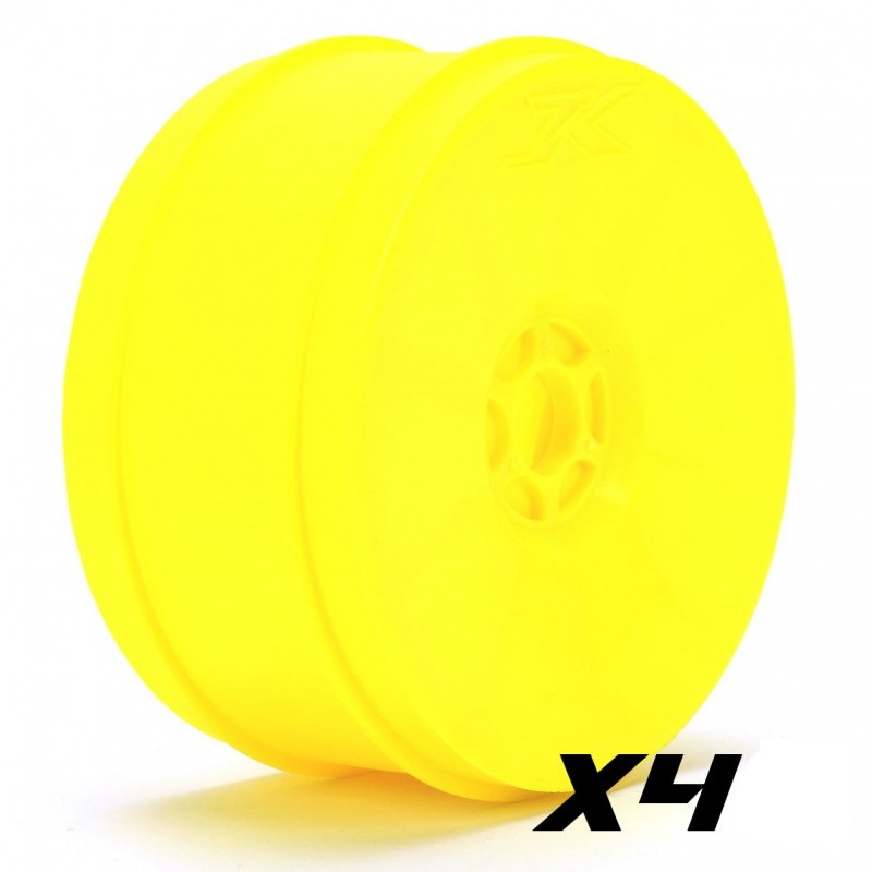 4 jantes JETKO JAUNE 83mm JK611001j