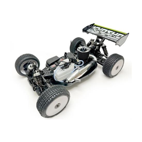Hot Racing HOR3708 Modellino Racer in Alluminio Argento