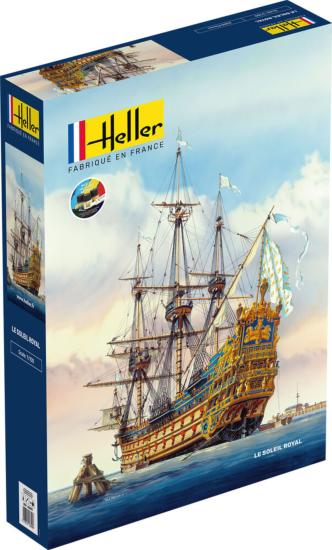 Heller maquette bateau 80899 Soleil Royal avec nouvelle brochure 1/100