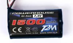 Promodelisme67 Batterie Li-ion 7,4V 1500mah 11.1WH PM-T622/12