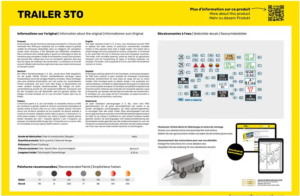HELLER 81410 | Remorque Agricole 3 Tonnes - Échelle 1/24  81410