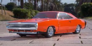 KYOSHO FAZER FZ02 (L) DODGE CHARGER 1970 ORANGE 1:10 READYSET K.34417T1C