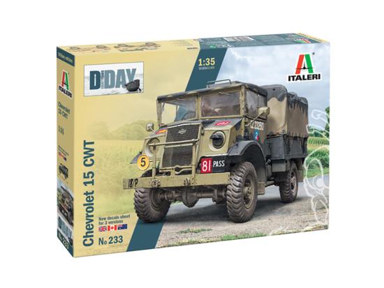 ITALERI MAQUETTE MILITAIRE 233 CHEVROLET 15 CWT 1/35 Chevrolet 15 CWT 1/35