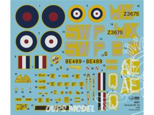 ARMA HOBBY MAQUETTE AVION 40007 HURRICANE MK IIB 1/48