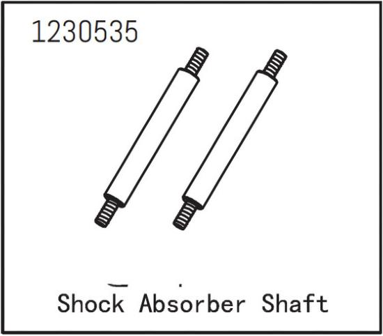 Absima Tiges de piston (2) 1230535