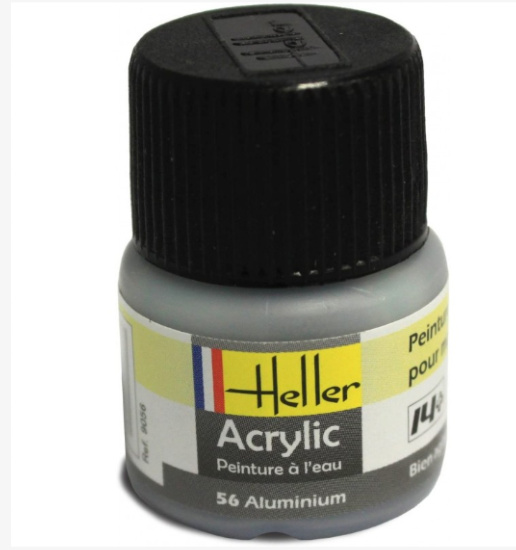 Heller Peinture Acrylique  Aluminium 12ml 9056