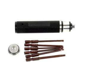 T2M Tournevis transportable avec 6 embouts - T422557