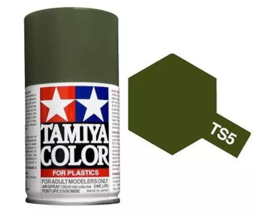 Tamiya Peinture TS-5 VERT OLIVE MAT 85005