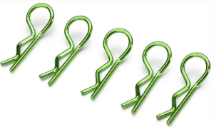 Clips carrosserie petit / Vert (10 pcs) ABSIMA