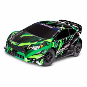 Traxxas Fiesta ST Rally VXL TSM RTR 74276-4-GRN vert