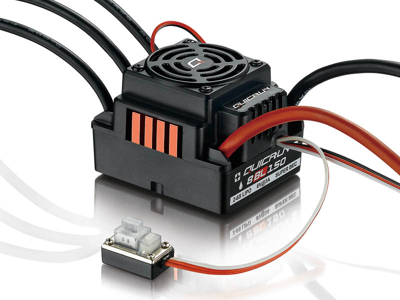 Hobbywing Variateur QuicRun WP8BL150 Brushless ESC 150A for 1:8