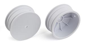 Associated jantes avant 4WD, 2.2in, 12mm Hex (Blanc)