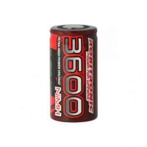 Elément NiMh 3600mAh 1,2V Sub-C Robitronic EP3600