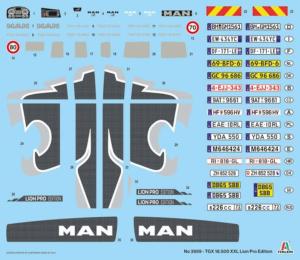 MAN TGX 18.500 XXL Lion 1/24 - ITALERI - IT3959