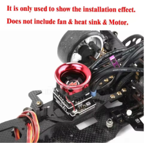 Promodelisme67 cache-ventilateur en aluminium PM-20267