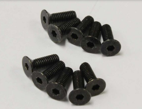 VIS M2.6X8 (10) TETE FRAISEE HEX