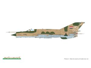 EDUARD MAQUETTE AVION 2151 MIG-21BIS EDITION LIMITÉE DUAL COMBO 1/72