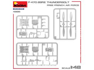 MINI ART MAQUETTE AVION 48015 P-47D-28RE THUNDERBOLT 