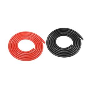 Fil Noir et Rouge 14AWG D3.5mm - 2x1m - CORALLY - C-50122