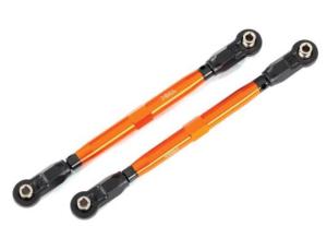 Traxxas BIELLETTES LARGE ALU ANODISEES ORANGE - MAXX (X2) 8997A