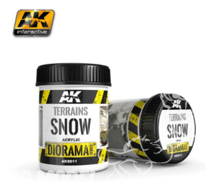 Peinture AK Interactive AK8011 Terrain Snow