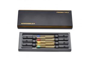 Embout de visseuse Allen (1.5,2,2.5,3mm)+ hémisphérique (2,2.5,3mm)