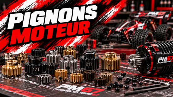 Pignons moteur