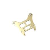 Support Amortisseurs Arr. Kyosho Inferno Neo - Gun Metal