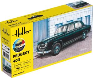 Heller: STARTER KIT Peugeot 403 in 1:43