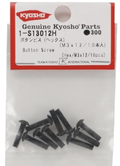VIS M3X12 (10) TETE RONDE HEX / 1370 KYOSHO 1S13012H