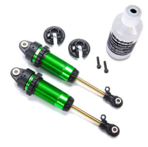 Traxxas AMORTISSEURS XX LONG GTR ALU ANODISES VERT (X2) 7462G