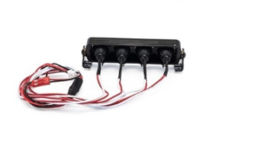 HOBBYTECH Rampe de projecteur LED rond an aluminium 90mm HT-SU1801093