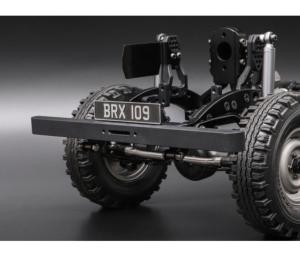 Pare-chocs avant en aluminium noir BOOM RACING BRX020109F