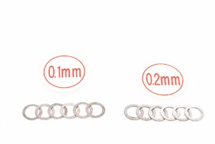 Rondelles de calage 5X7X0.1 / 0.2mm HT-525002R