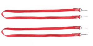 KAVAN Corde de remorquage avec crochet (rouge, 2 pièces) pour RC CRAWLER 1/10 KAV52.1.206