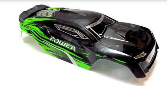 Absima carrosserie verte pour truggy 1/14 ABG172-002