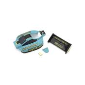 Carrosserie Inferno MP9 Mini-Z Buggy (Vert & Noire)