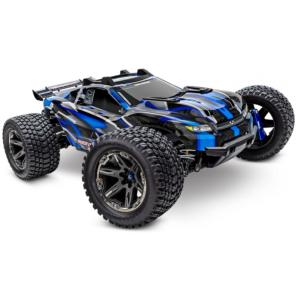 Traxxas Rustler 4x4 Ultimate VXL ID TSM RTR 67097-4 Bleu