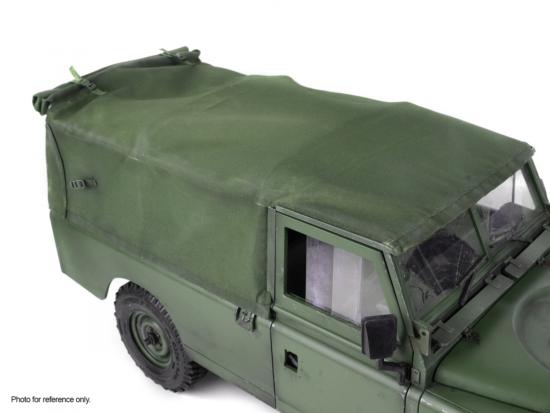 Capote souple intégrale KUDU™ et arceau (vert) pour Land Rover Series 109 (vert) BOOM RACIND BRX02392G