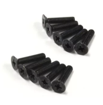 VIS METAL M2.6X12 (10) TETE FRAISEE