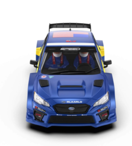 Rlaarlo Voiture de rallye  XTS-S10 1:10 4WD  RTR, Bleue RLA-FA-001551