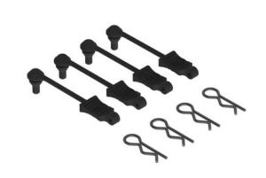 promodelisme67  Clips Carrosserie 1/10 Médium (x4) PM390165
