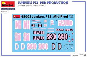 MiniArt 48005 Junkers F13 Mid Production