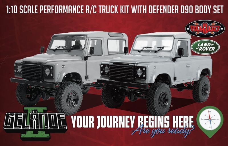 Gelande II Truck Kit W/ 2015 Land Rover Defender