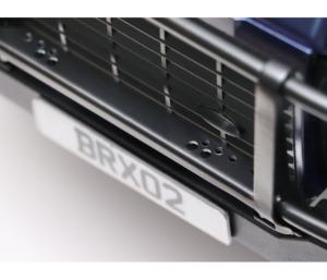  BOOM RACING Pare-buffle Avant noir BRX020091