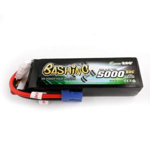 Gens ace Batterie LiPo 4S 14.8V-5000-60C (EC5) 136x42x34mm 440g Soft