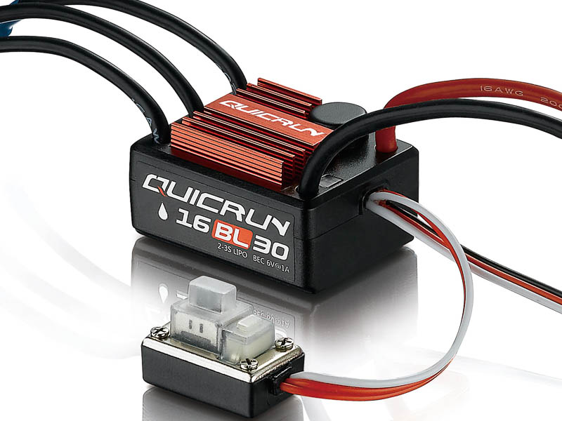 QuicRun WP16BL30 Brushless ESC 30A for 1:16