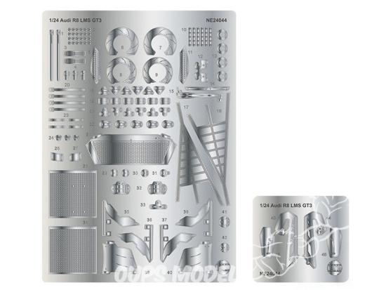 KIT D'AMELIORATION  AUDI R8 LMS GT3 1/24 NE24044