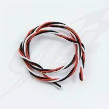 Cable de servos tressé 22 AWG (50cm) ULTIMATE